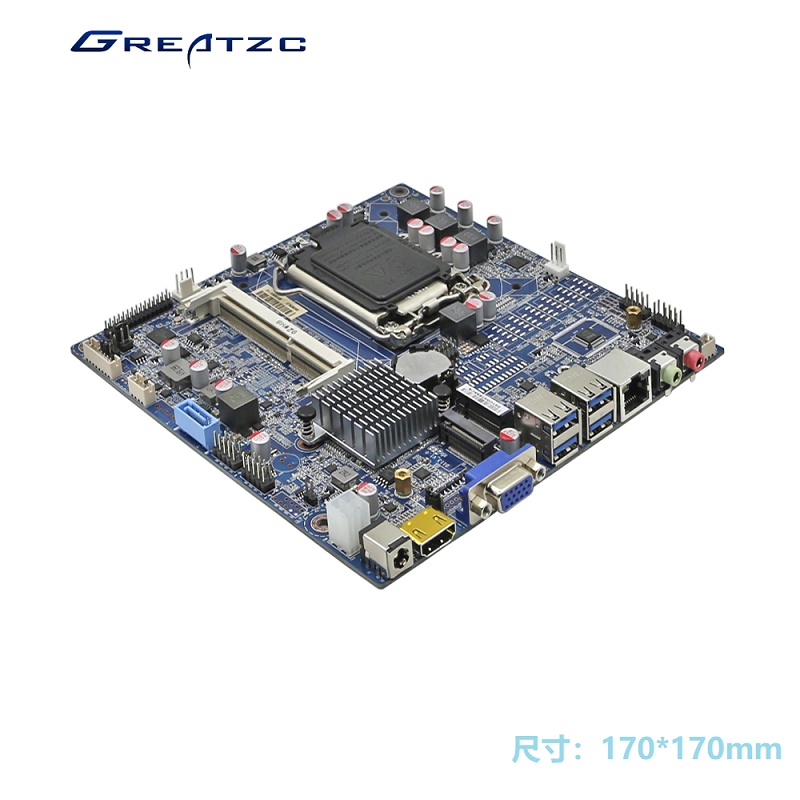 Mini ITX一体机麻豆成人影院 迷你PC麻豆成人影院 INTEL H310芯片组 支持9、8、7、6代CPU