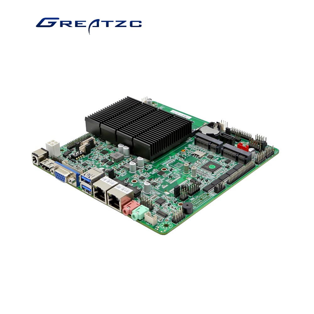 ZC-ITX40D-J4125四核无风扇miniITX工控麻豆成人影院支持双网6串EDPLVDS